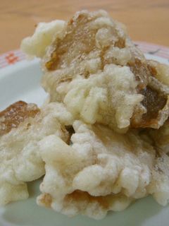 竹の子の煮物リメイク~天ぷら!-レシピのメイン写真