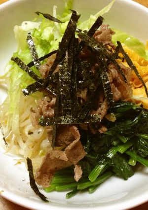 ルール無用！うちのビビンバ-レシピのメイン写真