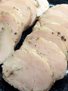 輪ゴムで簡単!クレイジーソルトの鶏ハム-レシピのメイン写真