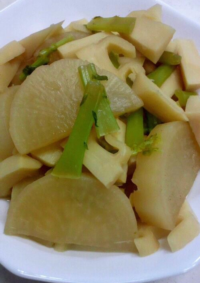 たけのこと大根のあっさり煮-レシピのメイン写真