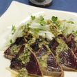 カツオのタタキ香味ダレ