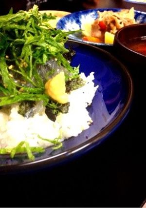 男性に人気!生シラス丼-レシピのメイン写真