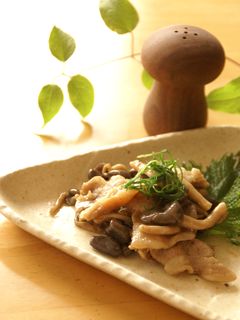 もりもりきのこと豚肉の甘辛炒め -レシピのメイン写真