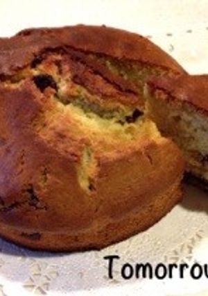 HMで♪お手軽チョコバナナケーキ-レシピのメイン写真