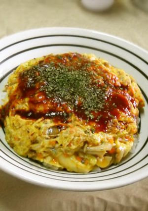 オムレツ丼-レシピのメイン写真