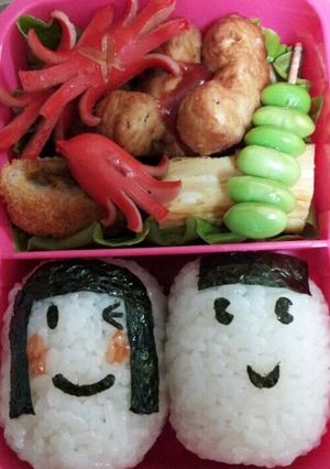 手抜きキャラ弁☆-レシピのメイン写真