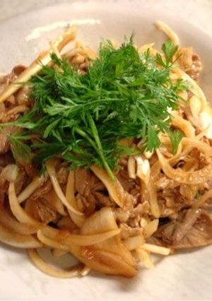 新玉ねぎと豚肉のソースマリネ-レシピのメイン写真