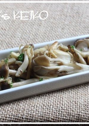 【農家のレシピ】きのこMIXバターソテー-レシピのメイン写真