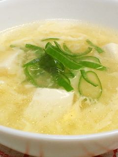 鶏のうまみたっぷり♪ふわとろ卵スープ-レシピのメイン写真