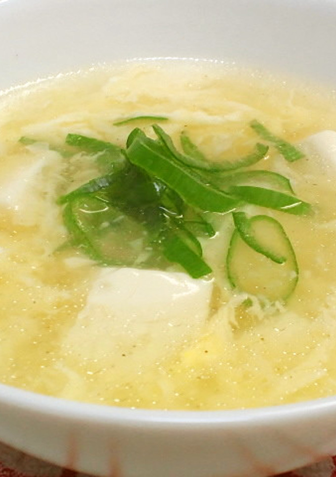 鶏のうまみたっぷり♪ふわとろ卵スープ-レシピのメイン写真