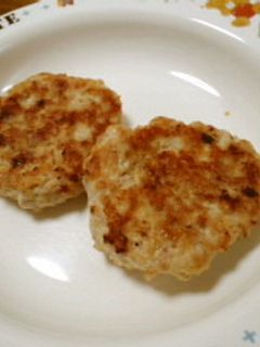 離乳食や弁当にかつお節豆腐ハンバーグ!-レシピのメイン写真