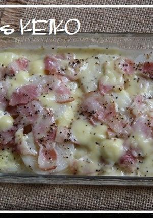 長いもとベーコンのチーズ蒸し-レシピのメイン写真