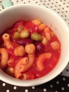 簡単!トマト&豆の食べるスープ♪-レシピのメイン写真