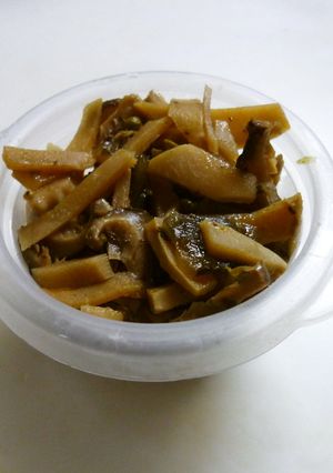うす味筍の佃煮-レシピのメイン写真