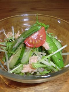 季節の野菜とツナのサラダ-レシピのメイン写真
