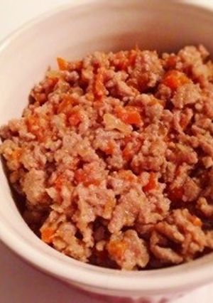 牛乳を使って！まろやか肉味噌-レシピのメイン写真