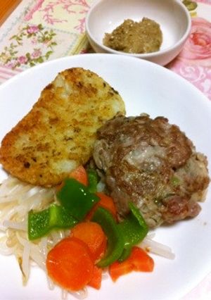 オートミール入りハンバーグ♪-レシピのメイン写真