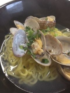 さっぱり^ ^あさりラーメン-レシピのメイン写真