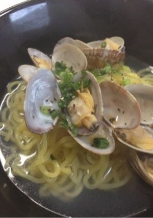 さっぱり^ ^あさりラーメン-レシピのメイン写真