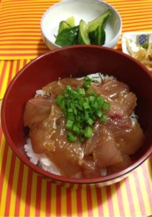 びんちょうまぐろの漬け丼-レシピのメイン写真