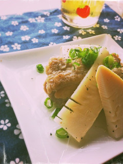 筍と鶏ももの焼き浸し-レシピのメイン写真