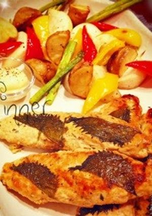 カレー風味つくね❤-レシピのメイン写真