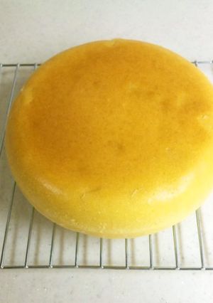 炊飯器deヨーグルトケーキ（蒸し林檎）-レシピのメイン写真