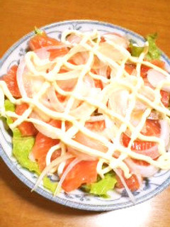 簡単美味しい☆サーモンサラダ-レシピのメイン写真