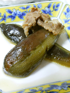 簡単ナスと豚バラの煮物-レシピのメイン写真