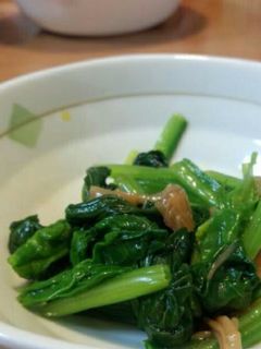 ほうれん草のなめ茸和え-レシピのメイン写真