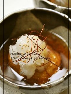 白玉粉で^^ 蓮根と海老のしんじょ-レシピのメイン写真
