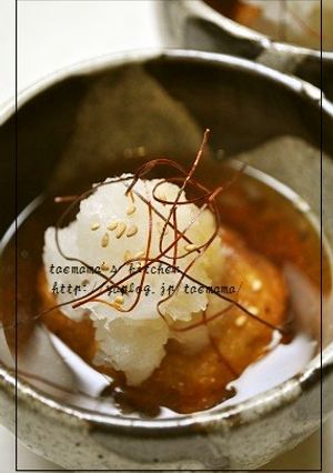 白玉粉で＾＾　蓮根と海老のしんじょ-レシピのメイン写真
