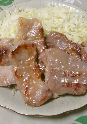 塩麹でらくちん豚肉ソテー-レシピのメイン写真