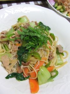 茹で野菜でローカロ♪簡単☆和風パスタ☆-レシピのメイン写真