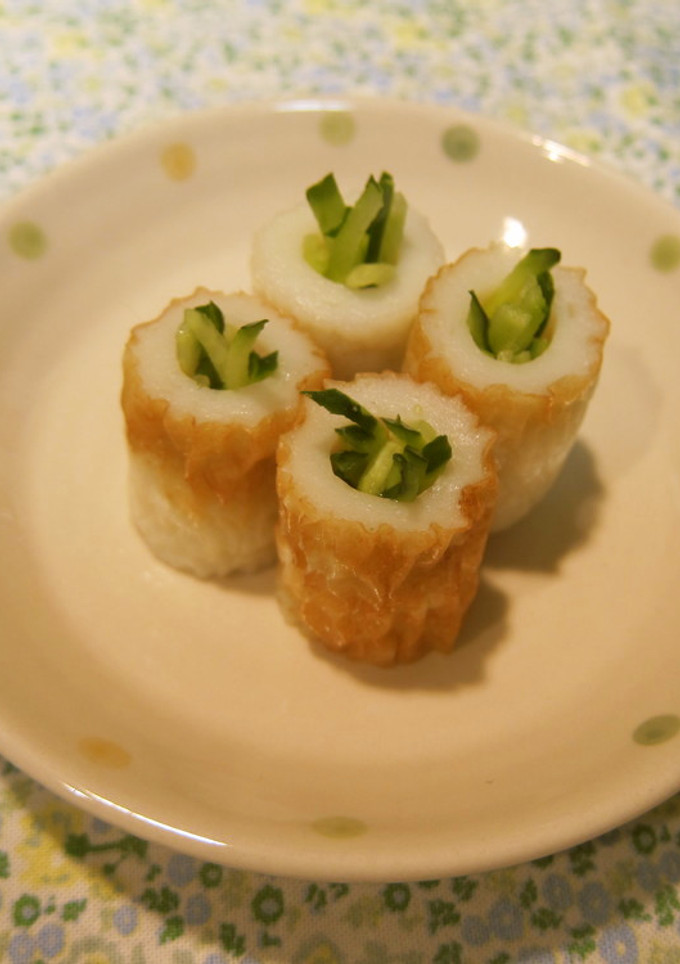 ちょっと可愛い✿ちくわ細切りきゅうり-レシピのメイン写真