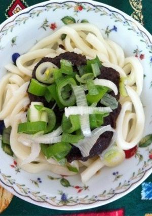 ブラックカレーうどん-レシピのメイン写真