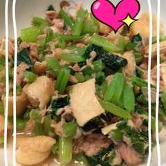 こまツナ煮-レシピのメイン写真