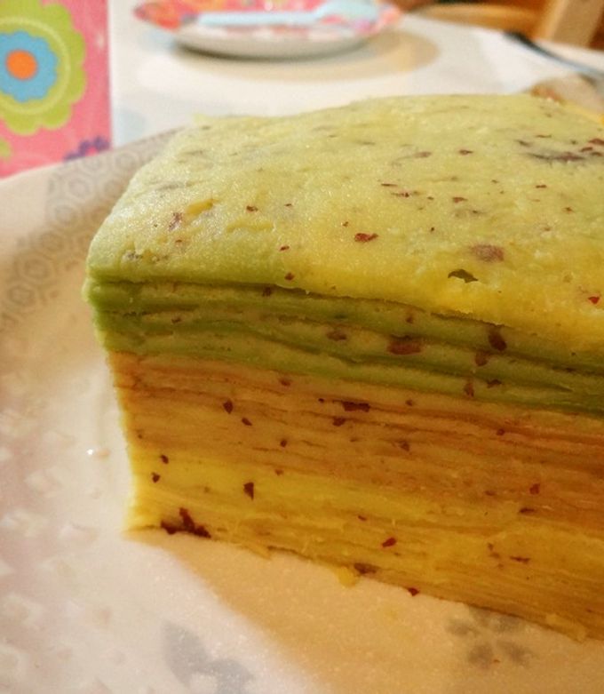 ミルクレープ♡3色ひしもち風 by haraya 【クックパッド】 簡単