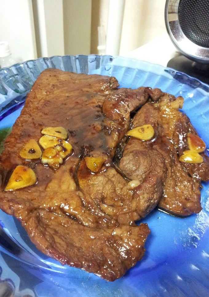 俺男飯メガステーキ激ウマ簡単本格ソース！-レシピのメイン写真