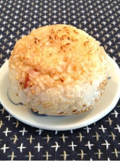 焼おにぎり梅入り-レシピのメイン写真