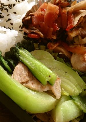 お弁当に♪青梗菜と豚肉のナンプラー炒め-レシピのメイン写真