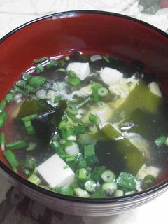白だしで★簡単!豆腐と卵のお吸い物-レシピのメイン写真
