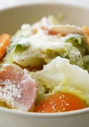 春キャベツのベーコン蒸し-レシピのメイン写真