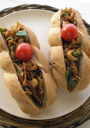 カラダ思いの焼きそばパン★健脳ver.-レシピのメイン写真