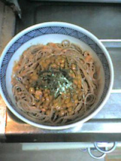 うま!たらこ納豆そば-レシピのメイン写真