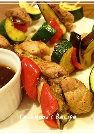 BBQ感覚で☆何でも串焼き-レシピのメイン写真