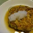 豆腐と鶏胸挽き肉の和風ハンバーグ