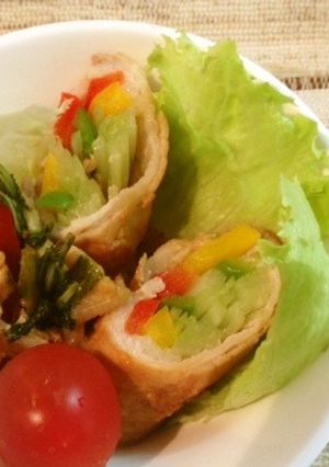 ✿水菜とパプリカの肉巻き✿-レシピのメイン写真