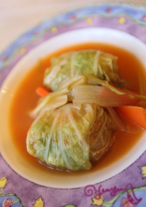ケチャップスープの＊白菜ロール-レシピのメイン写真