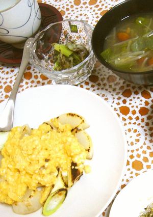 焼き野菜のふわふわ卵-レシピのメイン写真